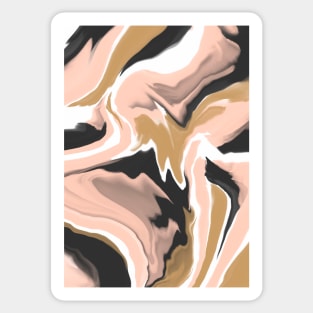 Artistic brushstrokes Sticker